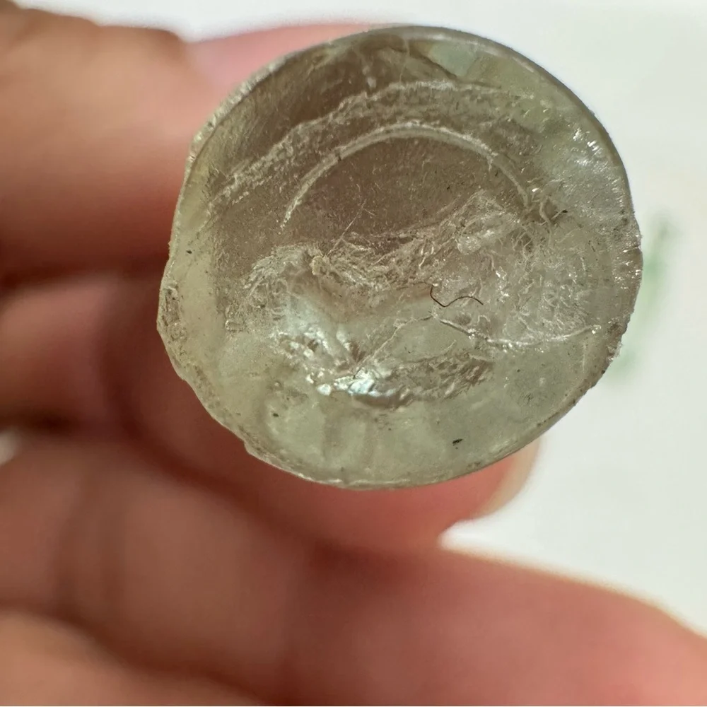 Green Miniature Glass Coca Cola Bottles In Crate - Picture 5 of 14